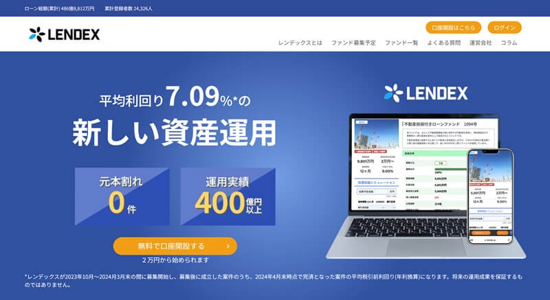 LENDEX（レンデックス）の記事一覧